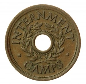 Australia, campi di internamento della Seconda Guerra Mondiale, 3 pence, raro (4)