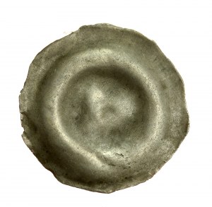 Polish Quarter / Silesia, brakteat 13th / 14th century, three-petal rosette (10)