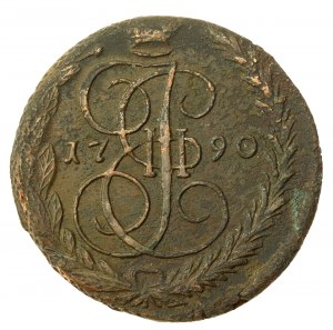 Russland Katharina II. 5 Kopeken 1790 EM (58)