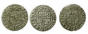 Sigismund III Vasa, a set of Bydgoszcz half-tracks. Total of 3 pieces. (73)