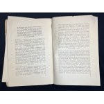 [ENGLERT W Adam] The municipal archive of Warsaw in the Arsenal of Warsaw. Warsaw [1938].