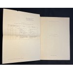 CENNIK Nr 349-2/70. Platerowanie galwaniczne złotem. Ministerstwo Finansów. Warszawa [1970]