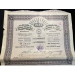 [1922] VARSAVIA. Banca Orientale. 50 azioni [25 000 marchi polacchi].