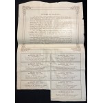 [1922] VARSAVIA. Banca Orientale. 50 azioni [25 000 marchi polacchi].