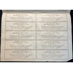 [1922] VARSAVIA. Banca Orientale. 10 azioni [5.000 marchi polacchi].
