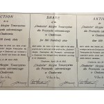 [1928] CHODORS. Azione per 100 zloty polacchi.