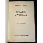 [II obieg /LEBENSTEIN] ORWELL George - Folwark Zwierzęcy, Kraków [1985]