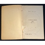 MYŚLI. Na prawach rękopis tom I. Nr 110. W lipcu 1942 [b.m.w.].