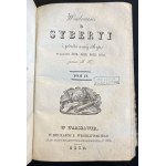 [1837] KOBYŁECKI JÓZEF; TOM 1-2 Wiadomości o Syberyi i podróże w niej odbyte w latach 1831. 1832. 1833. 1834.