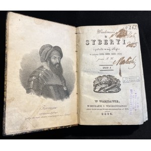 [1837] KOBYŁECKI JÓZEF; TOM 1-2 Wiadomości o Syberyi i podróże w niej odbyte w latach 1831. 1832. 1833. 1834.