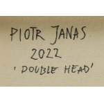 Piotr Janas (ur. 1970, Warszawa), Double head, 2022