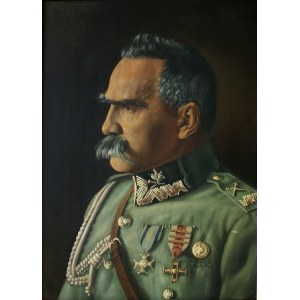 Kazimierz Tomaszewski, Portrait of Józef Piłsudski