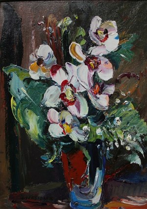Józef Wasiołek, Kwiaty w wazonie