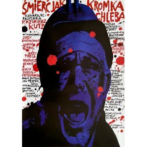 Waldemar Swierzy, plakát k filmu Smrt jako kus chleba