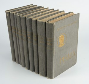 KRASIŃSKI Zygmunt - Pisma. Édition jubilaire [ensemble de 8 volumes] [1912].