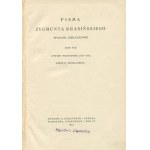 KRASIŃSKI Zygmunt - Pisma. Wydanie jubileuszowe [komplet 8 tomów] [1912]