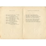 PAWLIKOWSKA-JASNORZEWSKA Maria - Silence of the Forest [first edition 1928].
