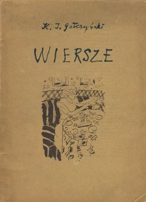 GŁCZYŃSKI Konstanty Ildefons - Wiersze [Rím 1946] [obálka Stanisław Westwalewicz].
