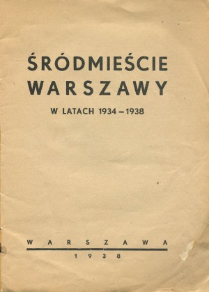 Downtown Warsaw in 1934-1938