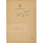 WAŻYK Adam - Przemiany Słowackiego [wydanie pierwsze 1955] [AUTOGRAF]