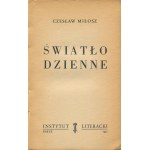 MIŁOSZ Czesław - Światło dzienne [wydanie pierwsze Paryż 1953]