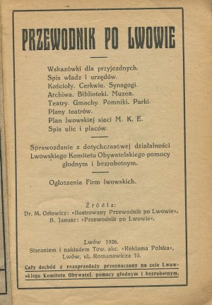 Guide to Lviv [1926].