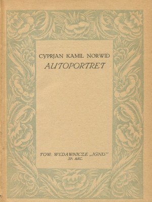 NORWID Cyprian Kamil - Selbstporträt [1922].