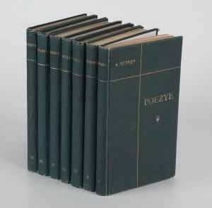 PRZERWA-TETMAJER Kazimierz - Poetry [set of 7 volumes] [1910-1914].
