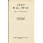 MICKIEWICZ Adam - Księga w stulecie zgonu [Londyn 1955]