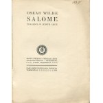 WILDE Oscar - Salome. Tragedia w jednym akcie [1914] [il. Aubrey Beardsley]