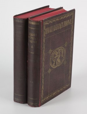 Doctor saving health [set of 2 volumes with album of anatomical models] [1929].