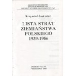 JASIEWICZ Krzysztof - Lista strat ziemiaństwa polskiego 1939-1956 [komplet 2 tomów] [1995]