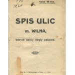 ZAHORSKI Władysław - Przewodnik po Wilnie, opracowany na podstawie najnowszych źródeł [1910]