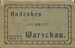 Andenken an Warschau. Series I (Souvenir of Warsaw) [block of postcards from circa 1915].
