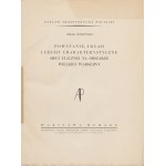 SOSNOWSKI Oskar - Powstanie, układ i cechy charakterystyczne sieci ulicznej na obszarze Wielkiej Warszawy [1930]