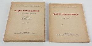 KUKIEL Marian - Napoleonic Wars. New edition, revised and supplemented, with atlas [publishing set 1927].