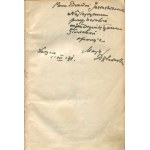 DĄBROWSKA Maria - Noce i dnie. Volume I. Bogumil and Barbara [first edition 1932] [AUTOGRAPH AND DEDICATION].