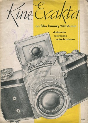 Advertising catalog for the Kine Exakta small-format SLR camera [1930s].