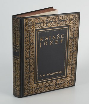 SKAŁKOWSKI Adam - Książę Józef [1913] [publisher's binding designed by Jan Bukowski].