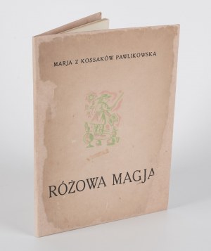 PAWLIKOWSKA Maria - Różowa magia. Gedichte [Erstausgabe 1924].