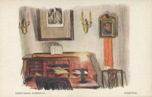 [pocztówka] RUSZCZYC Ferdynand - Wnętrze [1908]