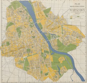 Plán hlavního města Varšavy [1932].