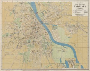 Plan of the Capital City of Warsaw [1926].
