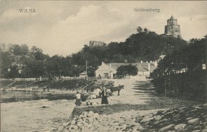 [Postcard] Vilnius. Castle Mountain. Vilnius. Schlossberg [ca. 1915].