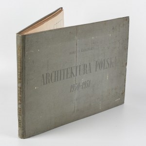 GARLIŃSKI Bohdan - Architettura polacca 1950-1951 [1953].
