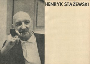 STAŻEWSKI Henryk - Exhibition catalog. Museum of Art in Lodz [1969-1970].