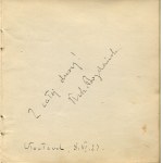 Tagebuch mit Einträgen für Zosia Nowicka aus Wloclawek [Jahre 1921-1926].