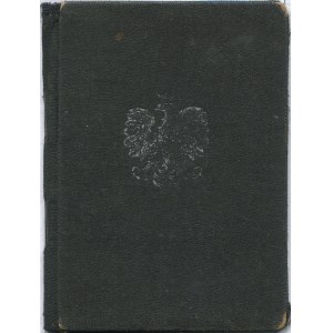 Ministerstwo Spraw Wojskowych. Legitymacja osobista kapitana Stanisława Witolda Dobrowolskiego z 2 Baonu Mostów Kolejowych [Legionowo 1935-1939]
