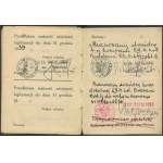 Ministerstwo Spraw Wojskowych. Legitymacja osobista kapitana Stanisława Witolda Dobrowolskiego z 2 Baonu Mostów Kolejowych [Legionowo 1935-1939]