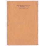 Bescheinigung über die Beschäftigung von Henryk Kacak in der Wedel-Fabrik in Warschau, ausgestellt vom Arbeitsamt [Warschau 1941].